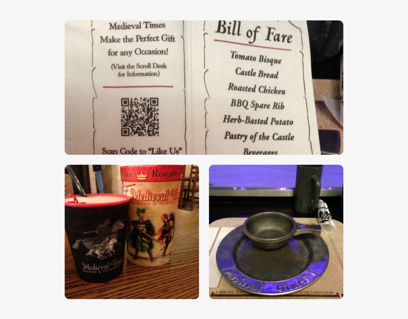 Medieval Time Menu - Medieval Times Drink Menu Myrtle Beach, transparent png #6420950