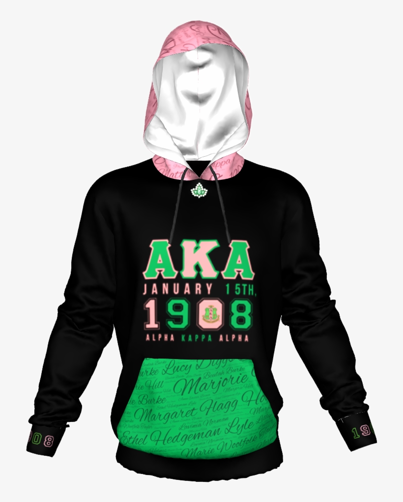 Exclusive Aka Legacy Founders Black Hoodie - Leggings, transparent png #6421051