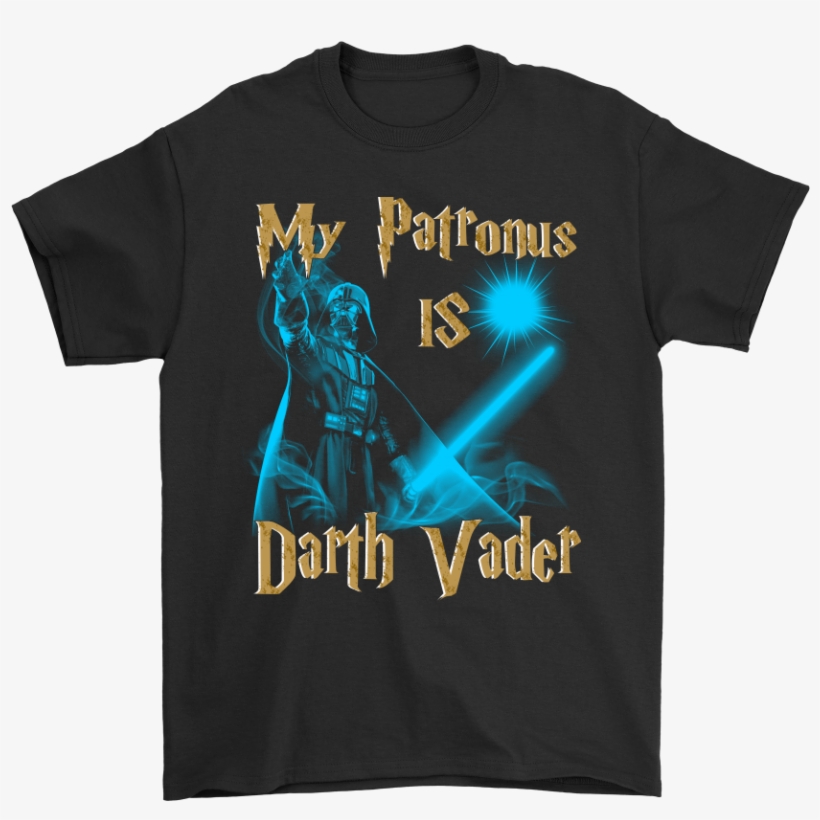 My Patronus Is Darth Vader Star Wars Shirts - Harry Potter Girl T Shirt, transparent png #6421100