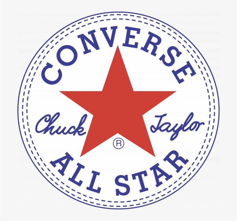 Converse All Star Logo White - All Star Logo Png, transparent png #6421219