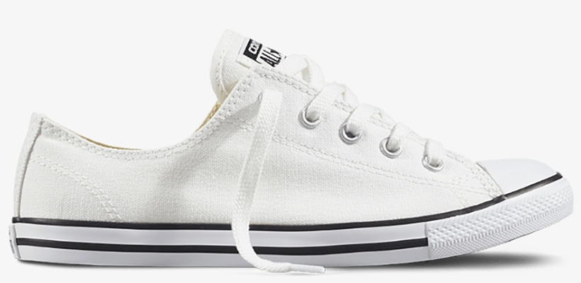 Soulier Converse All Star Dainty White Wmns - Converse, transparent png #6421654