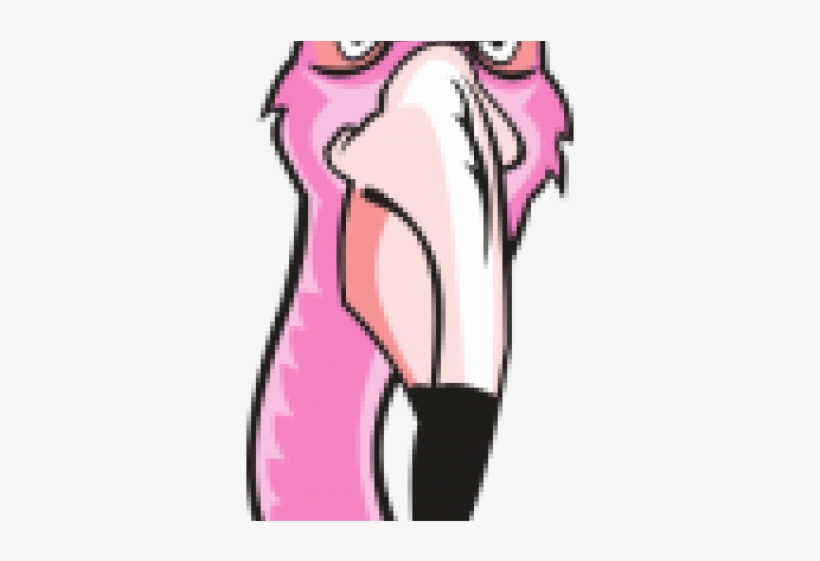 Head Clipart Flamingo - Cartoon, transparent png #6421903