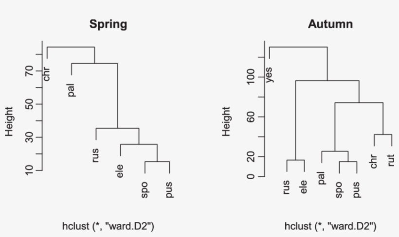 Cluster Analysis Based On Habitat Preferences Of Bunting - Diagram, transparent png #6423062