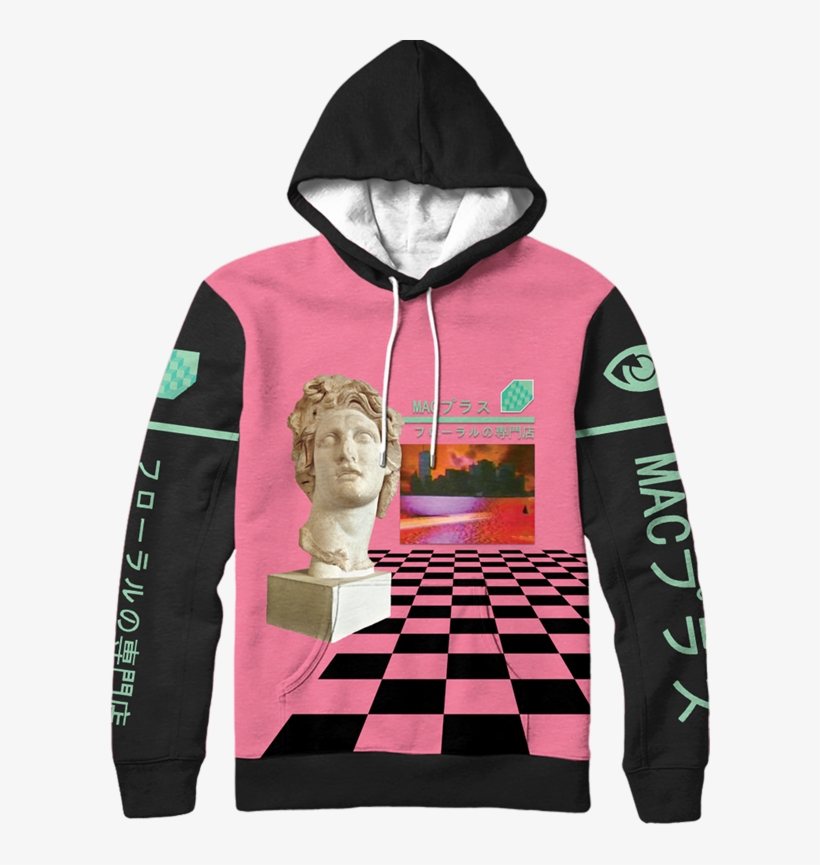 Macintosh Plus Hoodie - Redbubble Floral Shoppe Macintosh Plus Scarf, transparent png #6424328