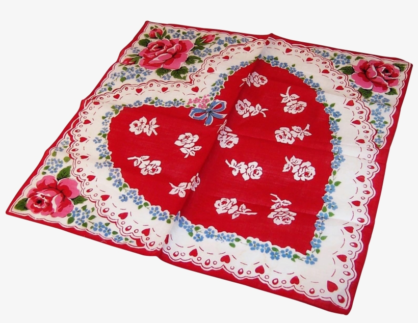 Roses Are Red Violets Are Blue Valentine Hankie From, transparent png #6424505