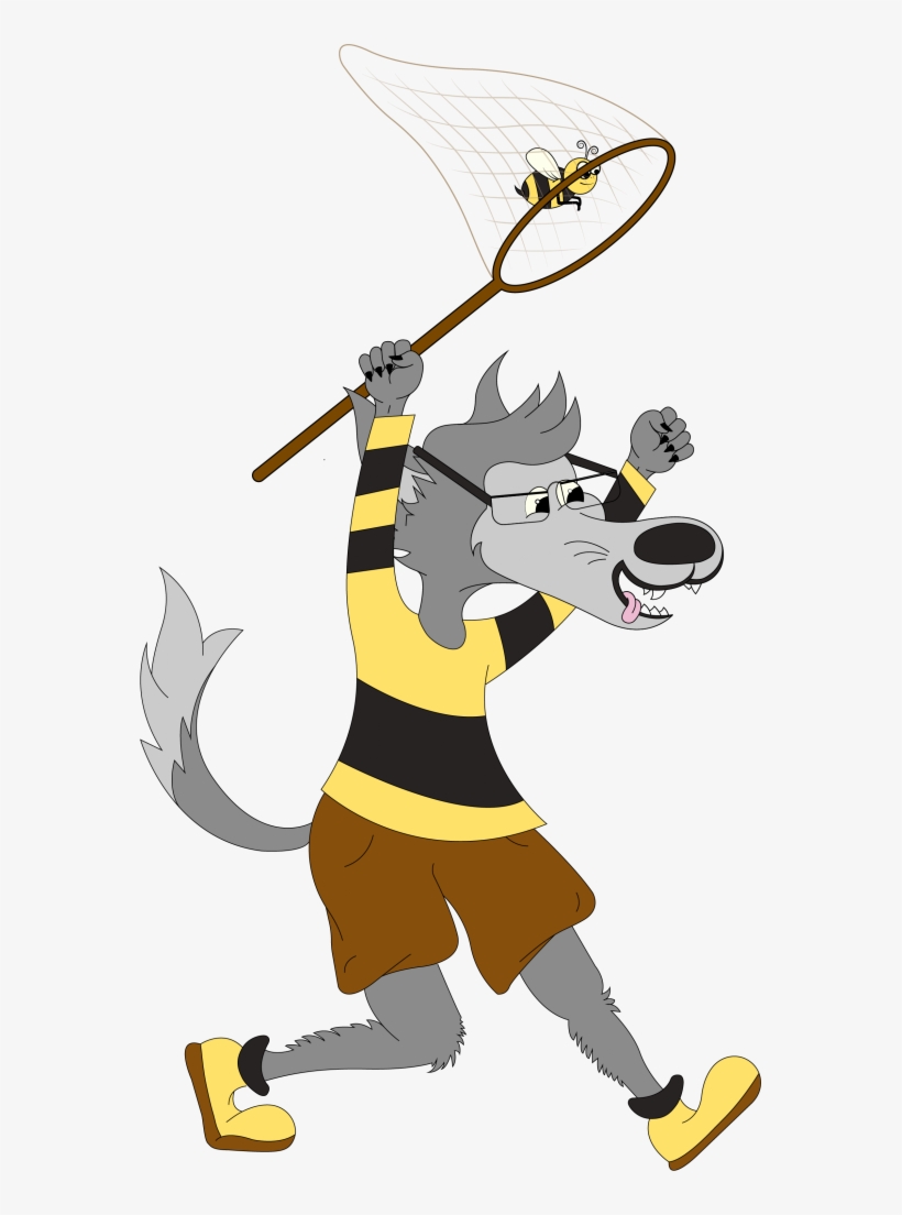 Big Bad Wolf Apiaries - Illustration, transparent png #6425081