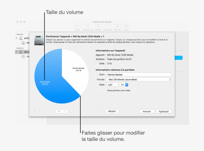 Disque Physique Avec Deux Partitions - Schijfhulpprogramma 10.8, transparent png #6425146