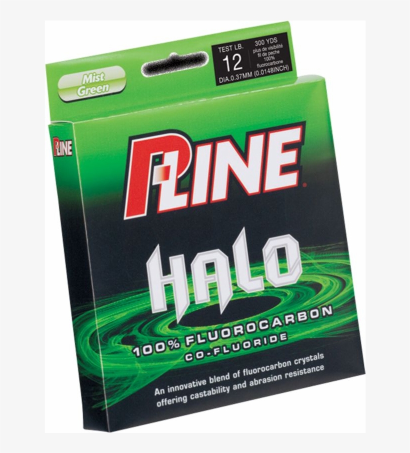 P-line Prem Fluor Coated Line Moss Green 300yd 15lb - P-line Halo Fluorocarbon Line 15 Pound, transparent png #6425688