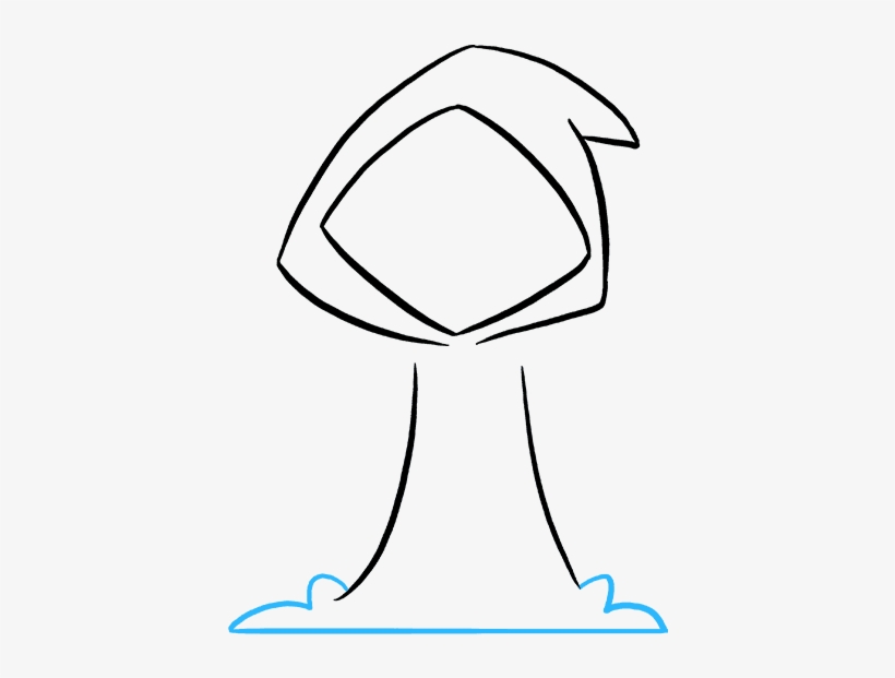How To Draw Grim Reaper - Grim Reaper Drawing Easy, transparent png #6425962