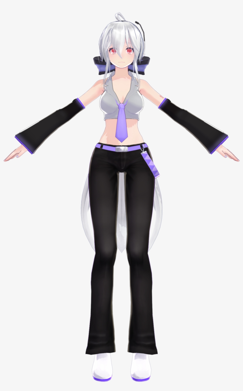 Haku Yowane Default Tda Edit - Big Breasted Mmd Dl, transparent png #6426013