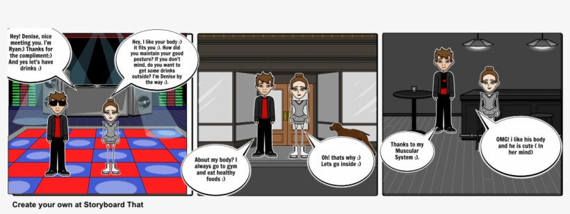 Muscular System - Cartoon, transparent png #6426202