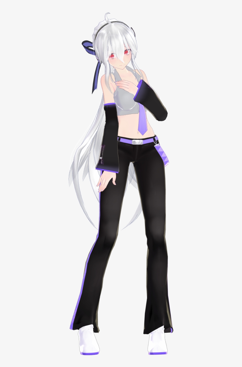 Coa Tda Haku - Haku Vocaloid Mmd, transparent png #6426367