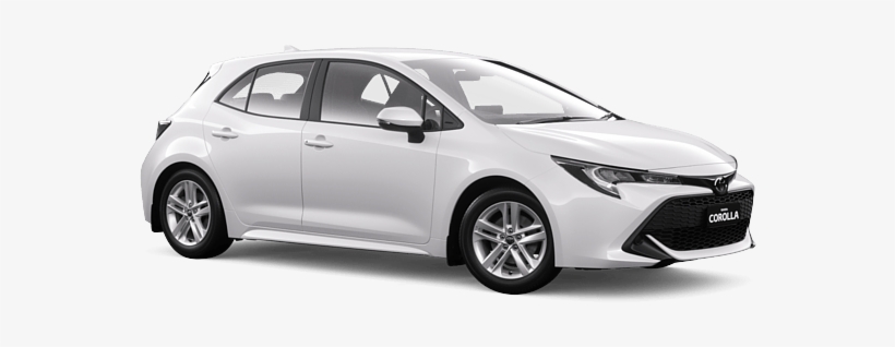 White Toyota Corolla Hatchback, transparent png #6426521