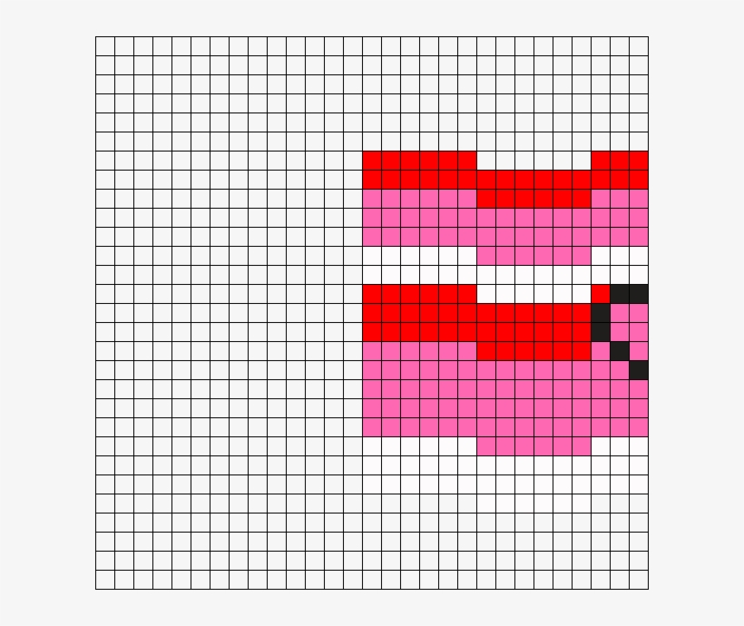 Nyan Valentine Part2 Perler Bead Pattern Nyan Cat, - Incredibles 2 Perler Beads, transparent png #6428074
