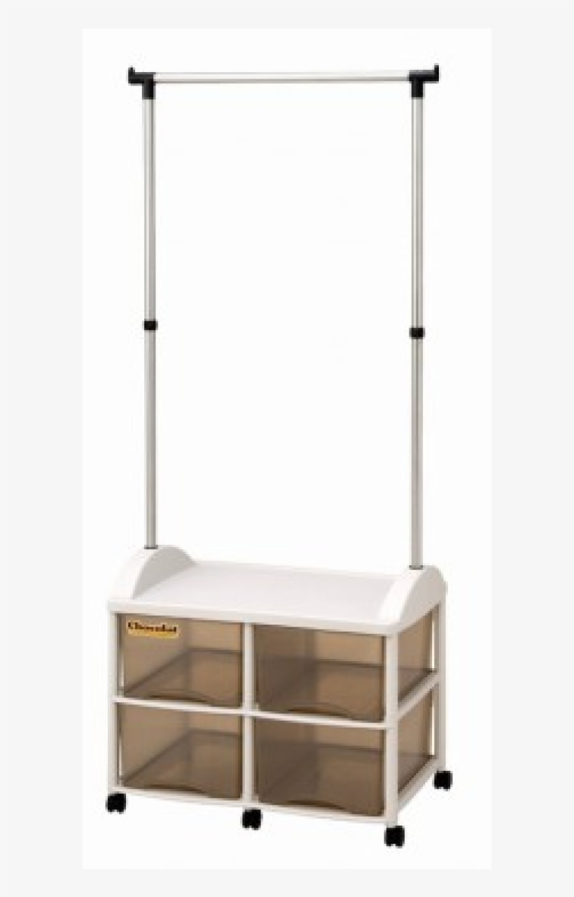 Shelf 4 Compaments With Hanging Frame - Drawer, transparent png #6428887