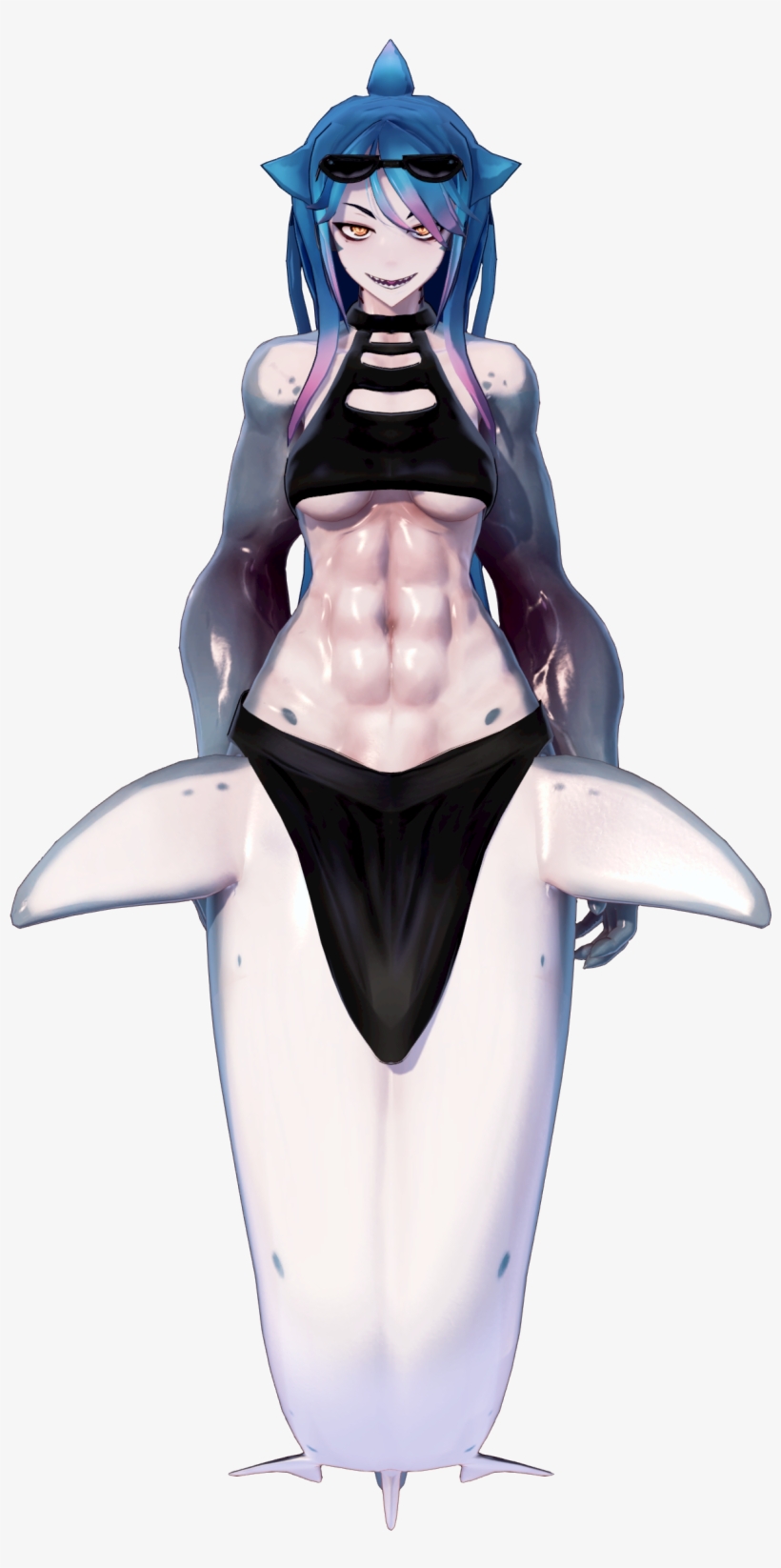 Mako Girl Island Wikia - Monster Girl Island Shark, transparent png #6430030