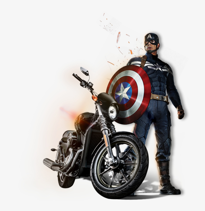 The Winter Soldier Contest By Harley-davidson® & Marvel™ - ハーレー ダビッドソン キャプテン アメリカ, transparent png #6430459
