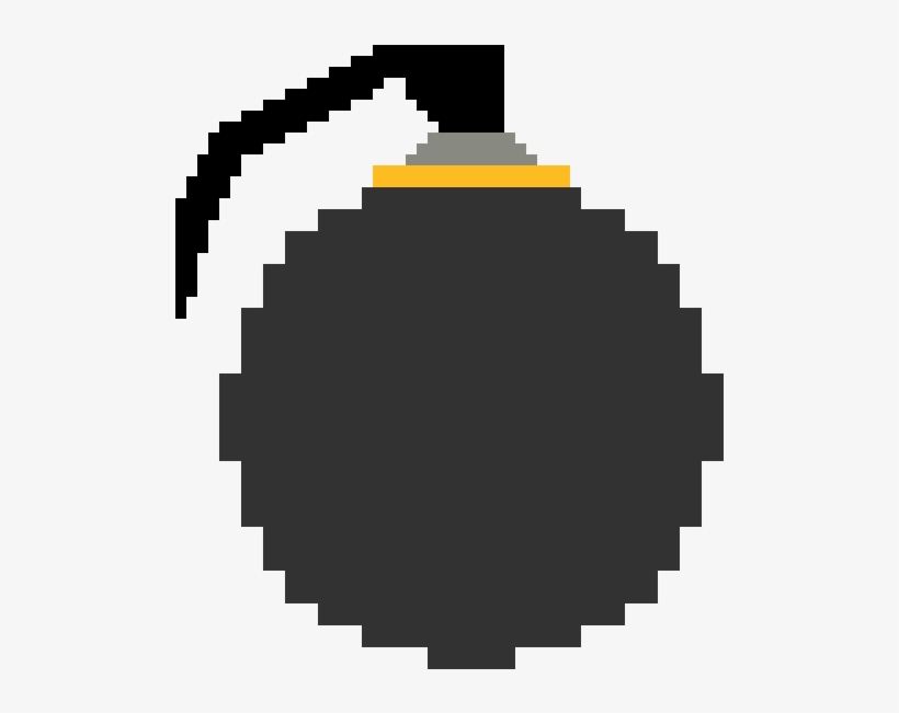 Pixel Bomb Png - Deadpool Logo Pixel Art, transparent png #6431104