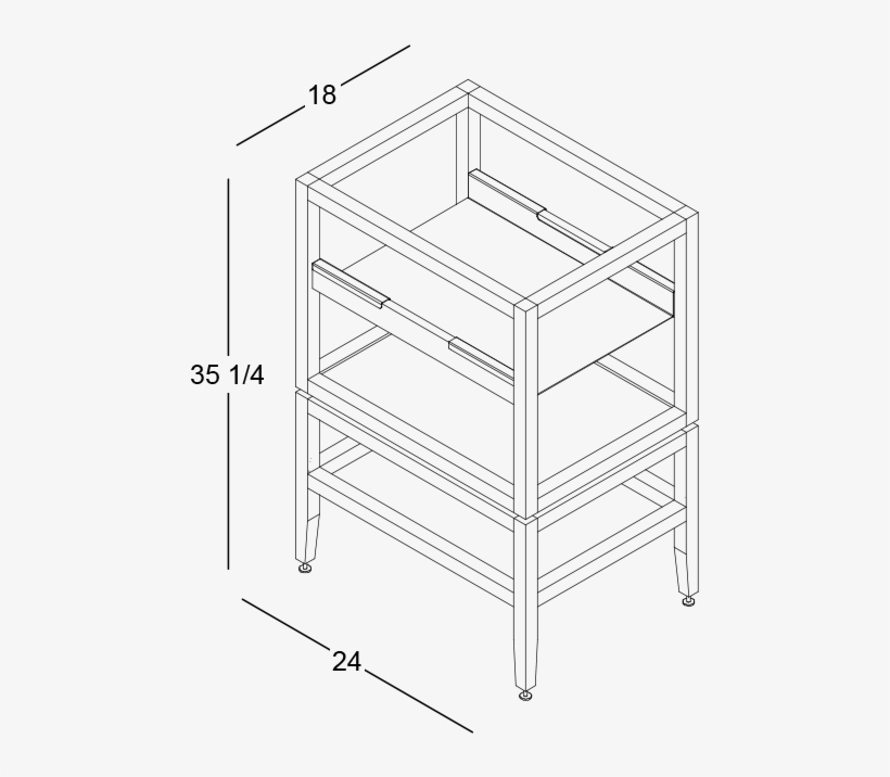 Clip Art Free Library Drawing Wood Metal Cube - Furniture, transparent png #6431263