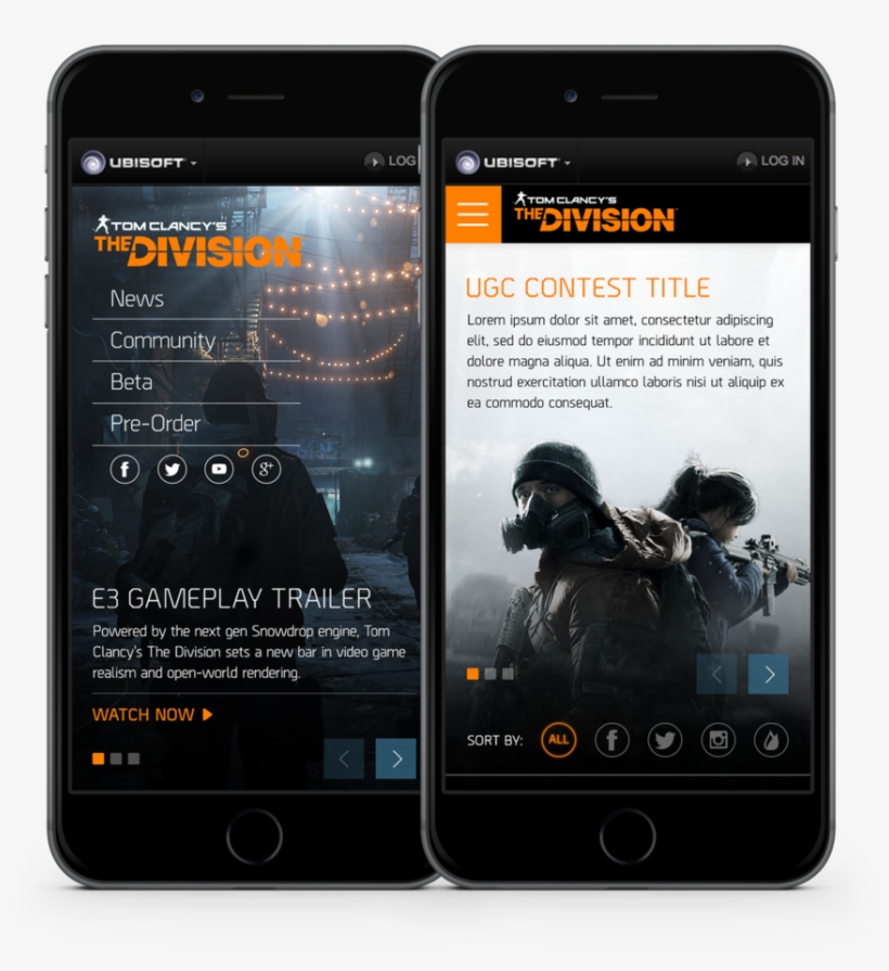 Tom Clancy's The Division Logo Png, transparent png #6432242