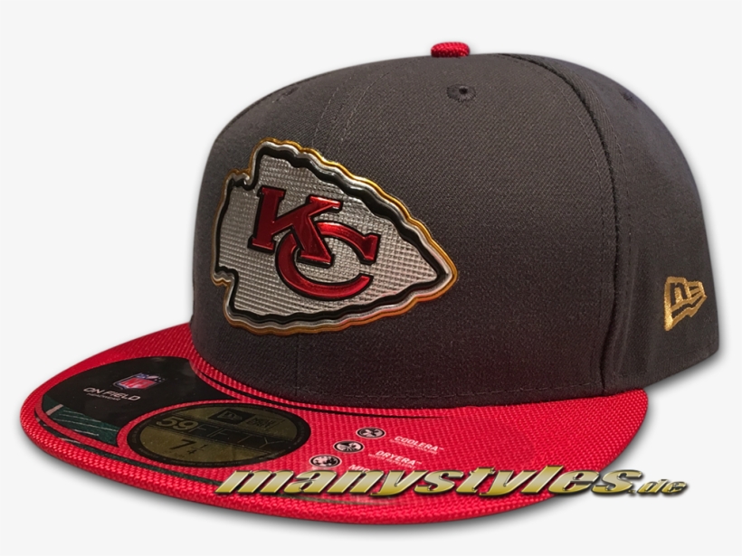 Kansas City Chiefs 59fifty Nfl Gold Collectionon Field - Kansas City Chiefs, transparent png #6432945