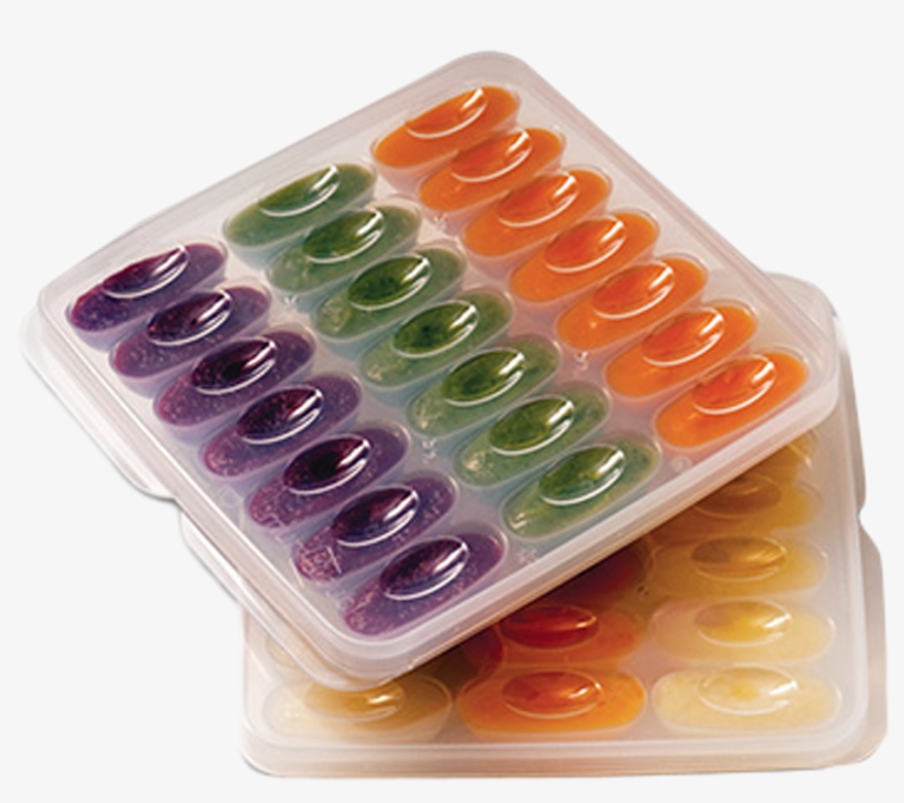 Baby Food Storage Cubes, transparent png #6433156