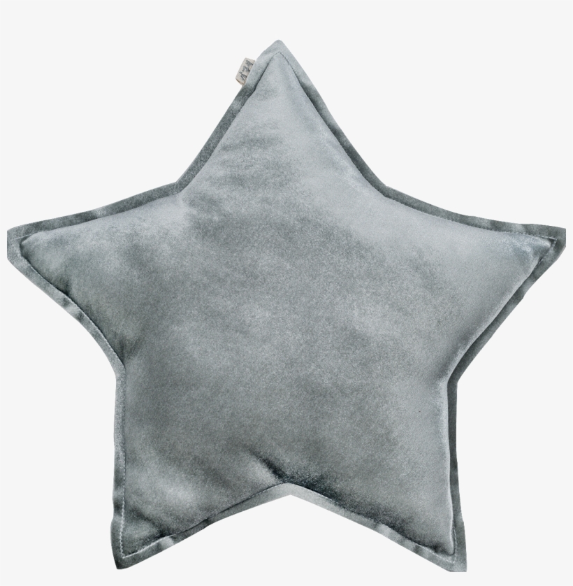 Numero74 Velvet Star Silver Grey - Pute - Numero 74 Star Velvet Small (silver Grey), transparent png #6433315