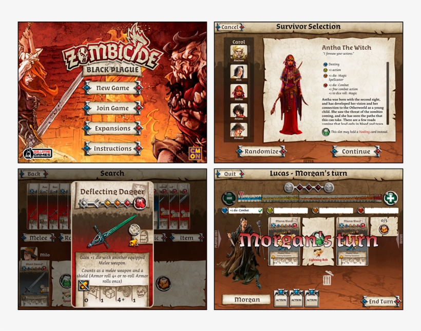 Black Plague Companion App Now Available - Cmon Inc. Zombicide: Black Plague, Wulfsburg Expansion, transparent png #6433316