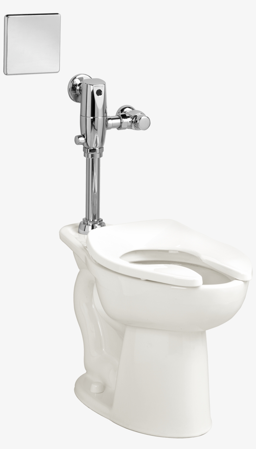 28 Gpf Toilet With Selectronic Exposed Ac Flush Valve - Toilet Bowl With Flush Price, transparent png #6433643