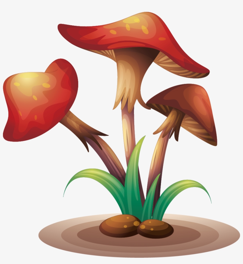 Clip Art Mushrooms Transprent, transparent png #6434975
