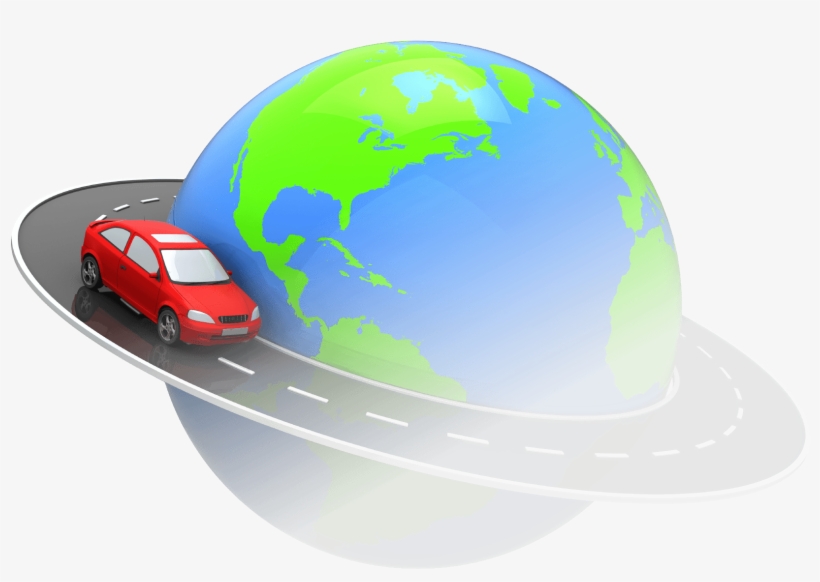 Car Traveling Around The World - Ewald Chevrolet, transparent png #6435265