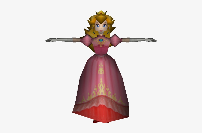 Download Zip Archive - Super Smash Bros Melee Low Poly, transparent png #6435318