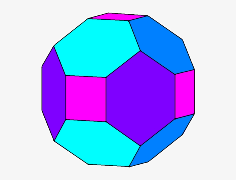 Truncated Rhombic Dodecahedron, transparent png #6435549