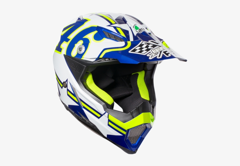 Agv Ax8 Evo Ranch Off Road Motorcycle Helmet - Agv Motocross Helmet, transparent png #6435974