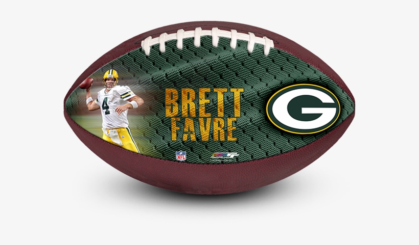 Favorite Football Or Green Baypackers' Loving Boy Or - Print: Brett Favre - 2006 Action, 14x11in., transparent png #6436533