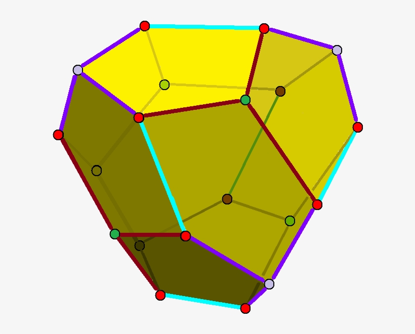 Tetragonal Pentagonal Dodecahedron - Irregular Dodecahedron, transparent png #6436727