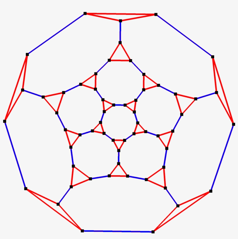 Truncated Dodecahedron For Kids, transparent png #6436862