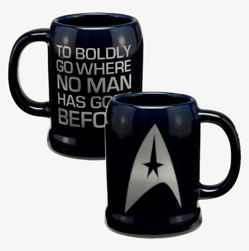 Star Trek Starfleet Insignia Stein, transparent png #6436930