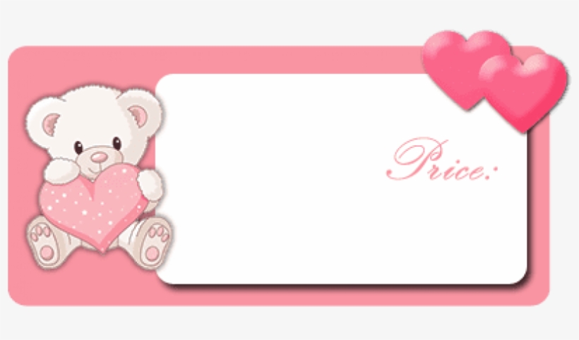 Free Png Best Stock Photos Valentine Frame White Bear - Transparent Png Image Valentine Frame, transparent png #6437415