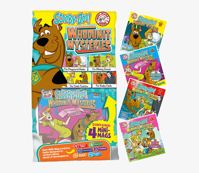 Scooby Doo Mini Mags Series - Scooby-doo And The Scary School, transparent png #6437598