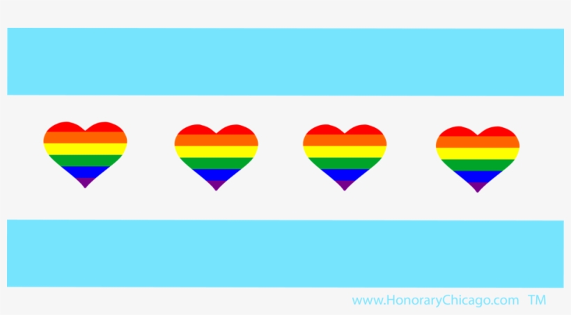 North Halsted And Broadway Tour Flag - Chicago, transparent png #6437657