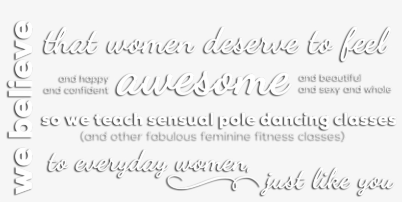 We Help Women Stay Active & Feel Gorgeous Through Dance - Pure Pole, transparent png #6438374