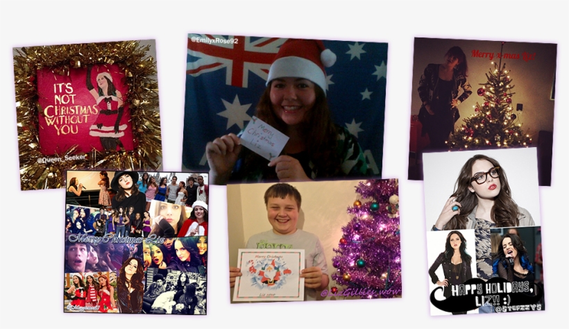 » 2012 Christmas Project » Liz Gillies Online « - Elizabeth Gillies Boyfriend, transparent png #6438479