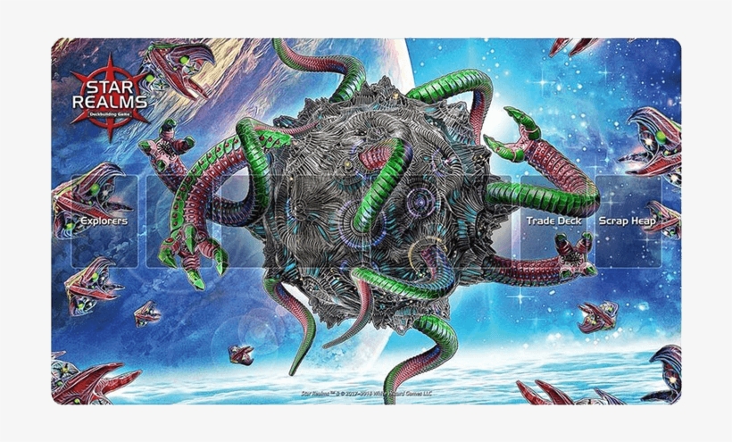 Star Realms Playmat Infested Moon, transparent png #6438531