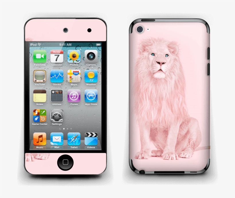 A Pink Lion - Ipod Touch 4g Back, transparent png #6438781