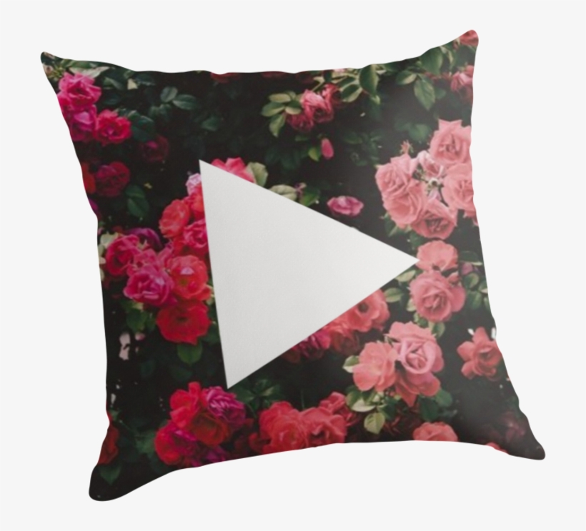 Red Floral Background By Chloeambercat - Coque Protection Telephone Xperia E1 - Parental Advisory, transparent png #6438824