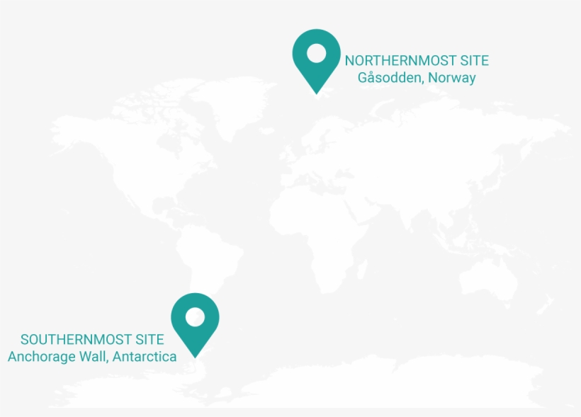 Latitudinal Degrees Spanned By Rls Surveys - Black And White World Map Unique Design Poster Print, transparent png #6438985