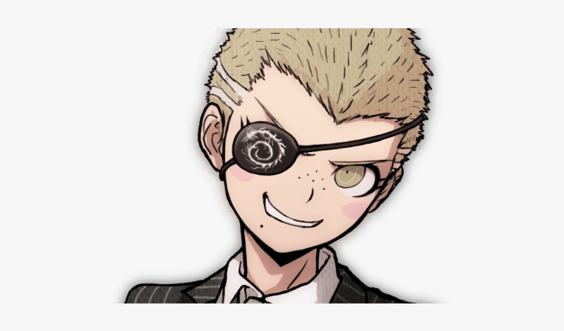 Eyepatch Png Transparent - Fuyuhiko Kuzuryuu Sprites Eye Patch, transparent png #6440013