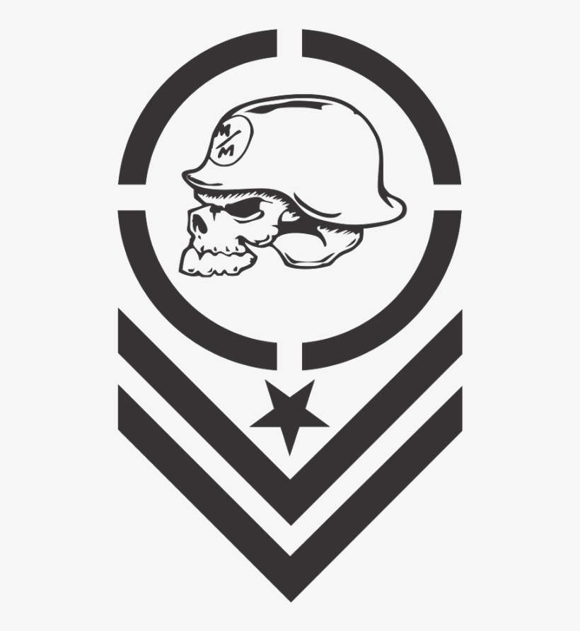 Metal Mulisha Badge Vector Logo - Metal Mulisha Skull, transparent png #6440173