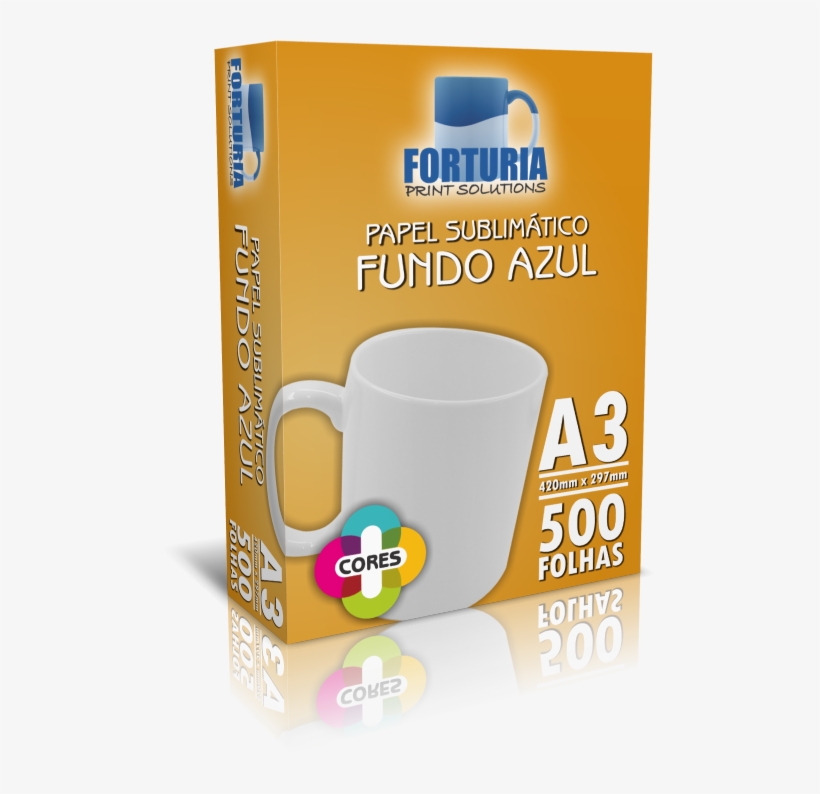 Papel Sublimático A3 - Papel Sublimatico Fundo Azul, transparent png #6440226